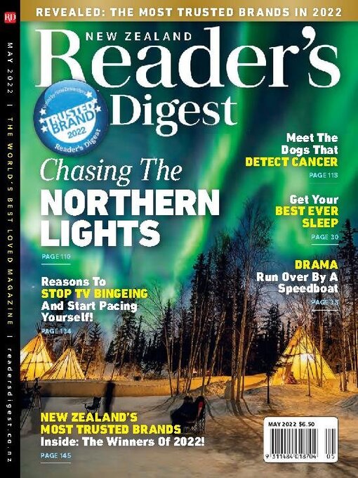 Cover image for Reader's Digest New Zealand